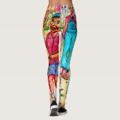 Nee, we gooien geen rots - Leggings (Achterkant)