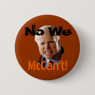 Nee, wij McCan Buttonnen niet Ronde Button 5,7 Cm