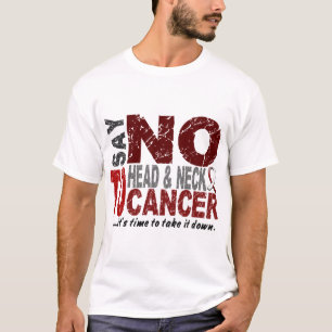 NEE zeggen tegen hoofd- en nekkanker 1 T-shirt