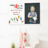 Need 4 Speed Motor Auto Racing Jongen Vierde Verja Spandoek (Insitu)