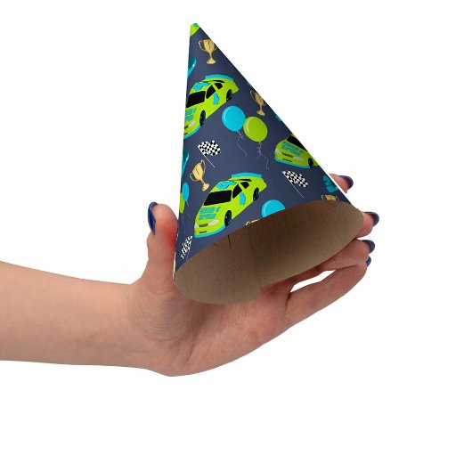 Need 4 Speed Race Car Boys 4e verjaardagsfeestje Feesthoedjes