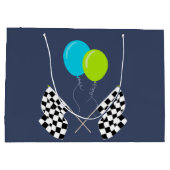 Need 4 Speed Race Car Boys 4e verjaardagsfeestje Groot Cadeauzakje (Achterkant)