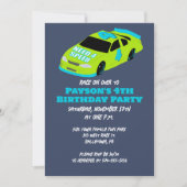 Need 4 Speed Race Car Boys 4e verjaardagsfeestje Kaart (Voorkant)
