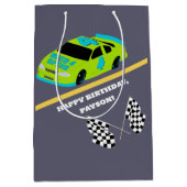 Need 4 Speed Race Car Boys 4e verjaardagsfeestje Medium Cadeauzakje (Voorkant)