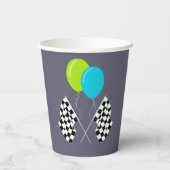 Need 4 Speed Race Car Boys 4e verjaardagsfeestje Papieren Bekers (Achterkant)