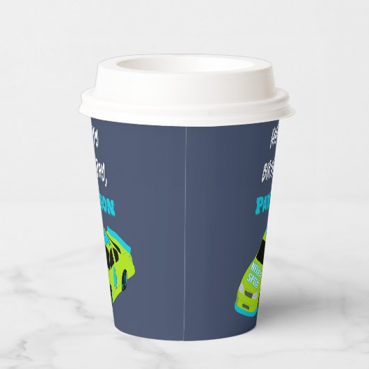 Need 4 Speed Race Car Boys 4e verjaardagsfeestje Papieren Bekers (Rechts)