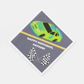 Need 4 Speed Race Car Boys 4e verjaardagsfeestje Servet (Hoek)