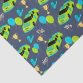 Need 4 Speed Race Car Boys 4e verjaardagsfeestje Tissuepapier (Detail)