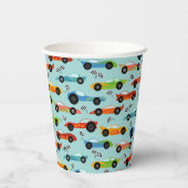 Need 4 speed racewagen vierde verjaardag party papieren bekers (Achterkant)