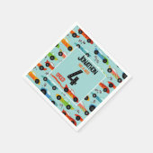 Need 4 speed racewagen vierde verjaardag party servet (Hoek)