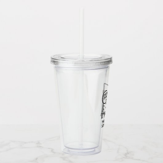 Need a break acryl drinkbeker (Rechts)