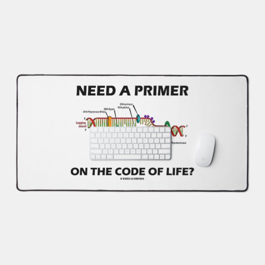 Need A Primer On The Code Of Life? DNA Humor Bureaumat (Keyboard & Muis)