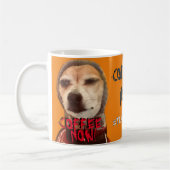 Need COFFEE NOW! Carlos B. Dog Coffee Mug Koffiemok (Links)