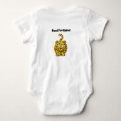 Need for Speed, Funny Cheetah Cartoon Cat Design Romper (Achterkant)
