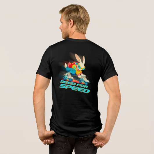 Need for Speed - grafische kaart Tri-Blend Shirt (Achterkant volledig)
