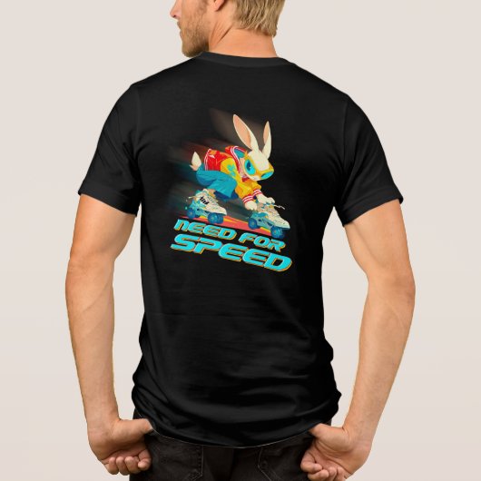 Need for Speed - grafische kaart Tri-Blend Shirt (Achterkant)