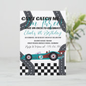 Need for Speed Verjaardagsrace Auto Feestje Kaart (Staand voorkant)