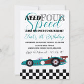 Need for Speed verjaardagsrace voor auto's Kaart (Voorkant)