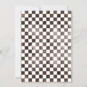 Need Four Speed Monster Truck Boy 4th Birthday Inv Kaart (Achterkant)