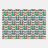 Need Four Speed Monster Truck Vierde Verjaardag Inpakpapier Vel (Voorkant 3)