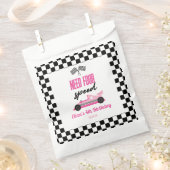 Need Four Speed Roze Race Auto 4e Verjaardagsfeest Bedankzakje (Geknipt)