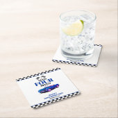 Need Four Speed sportwagen blauw vierde verjaardag Kartonnen Onderzetters (Insitu)