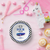 Need Four Speed sportwagen blauw vierde verjaardag Papieren Kommen (Feest)