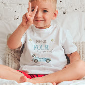 Need FOUR Speed Verjaardag T-shirt