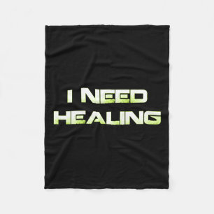 Need Healing Video Game Gaming Shirt Grappige Vide Fleece Deken