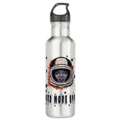 Need More Space – Astronaut Water Bottle Waterfles (Voorkant)