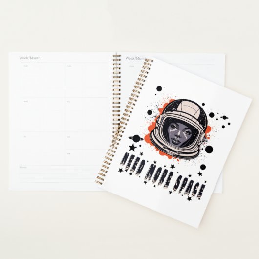 Need More Space – Outer Space Themed Planner (Display)