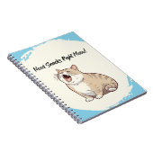 Need Snacks Right Meow Notitieboek (Rechterzijde)