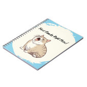 Need Snacks Right Meow Notitieboek (Linkerzijde)