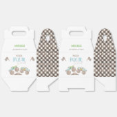 Need VIER Speed Blue Monster Trucks Favoriete Box Bedankdoosjes (Ongevouwen)