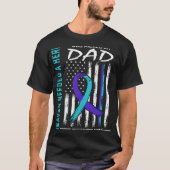 Needed A Hero God Cked Dad Suicide Awareness Fla  T-shirt (Voorkant)
