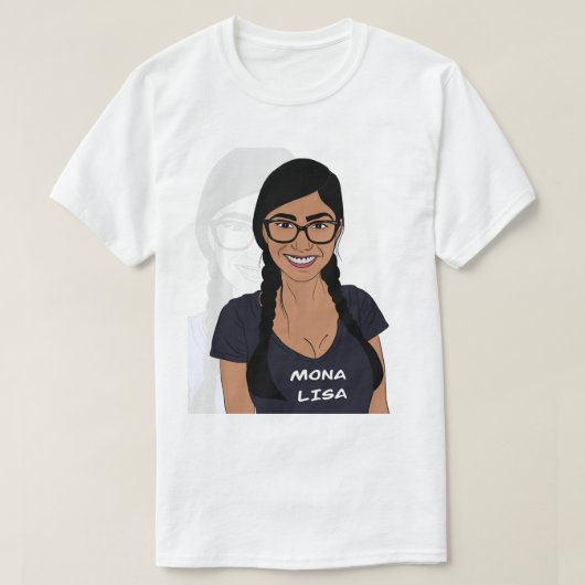 Needed Gifts Mia Khalifa Hockey Graphic For Fans T-shirt (Design voorkant)