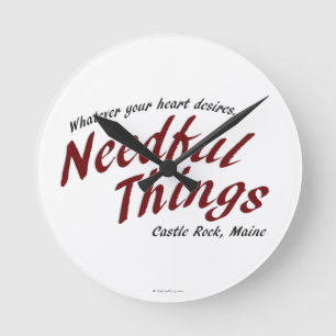 Needful Things Ronde Klok