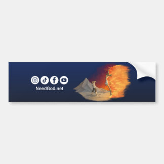NeedGod.net Auto Decal Bumpersticker