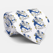 Needham Family Crest Stropdas (Opgerold)