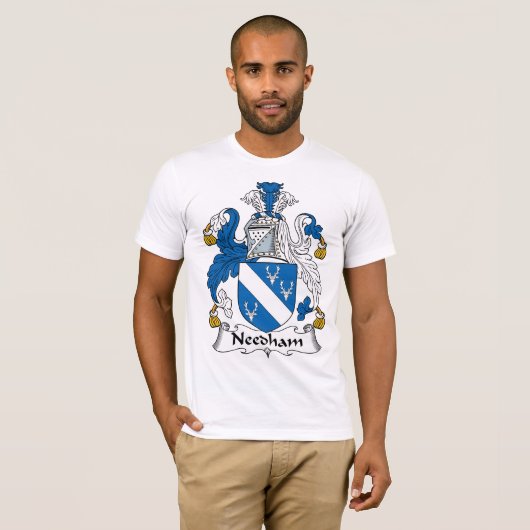 Needham Family Crest T-shirt (Voorkant volledig)