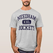 Needham - Rockets - High - Needham Massachusetts T-shirt (Voorkant)