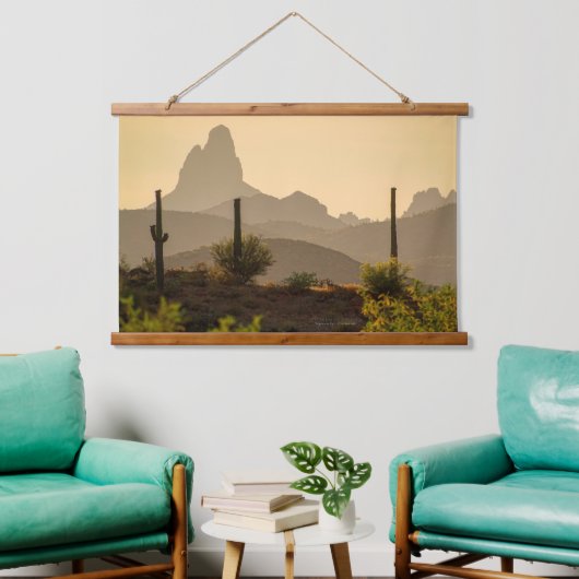 Needle Arizona van het zuidwestelijke woestijngebe Hangend Wandkleed (Woonkamer)