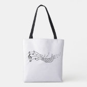 Needle Music Tote Bag (Achterkant)