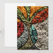 Needle Punch Design greeting card Notitiekaartje (Voorkant / Achterkant)