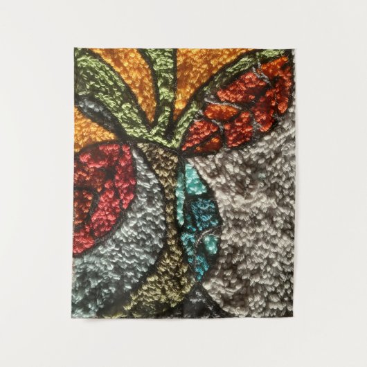 Needle Punch Fall Design/abstract/mid-century mode Wandkleed (Voorkant)