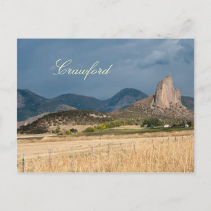 Needle Rock in Crawford, Colorado Briefkaart