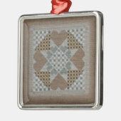 Needlepoint-sterversiering Metalen Ornament (Links)