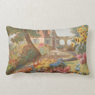 Needlepoint Style Garden House Kussen