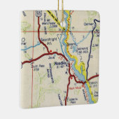 Needles CA  Map Keramisch Ornament (Rechts)