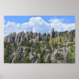 Needles Highway, Black Hills, South Dakota Poster